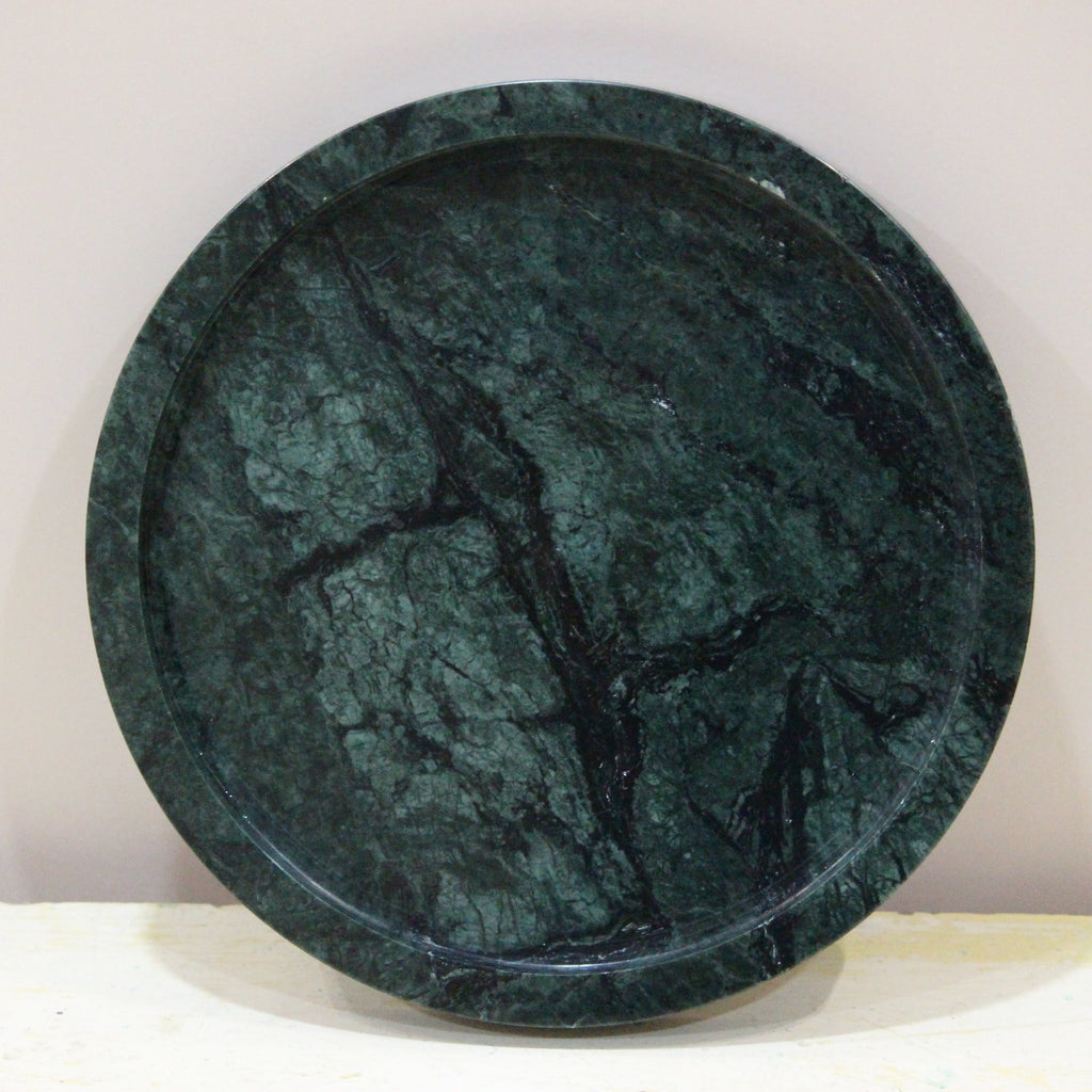 Green Marble Tray