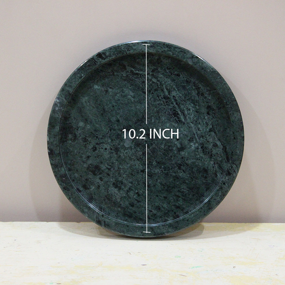 Green Marble Tray